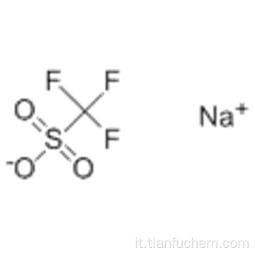 Acido metansolfonico, 1,1,1-trifluoro-, sale di sodio (1: 1) CAS 2926-30-9